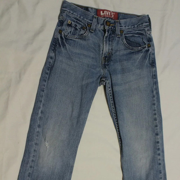 514 Levis Boys Slim Straight Jeans - Picture 1 of 7